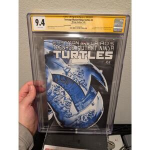 TMNT #2 🐢 CGC 9.4 1st April Eastman SS